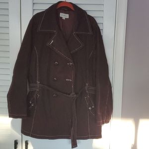 Merona Corduroy Jacket, Maroon, Size 20W/22W